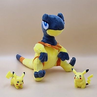 Pokemon Elezard Kuscheltier - 18 cm Plüschtier Heliolisk