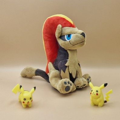 Pokemon Pyroleo ? Kuscheltier - 19 cm Plüschtier Pyroar