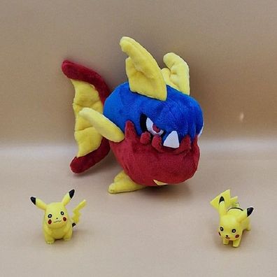 Pokemon Kanivanha Kuscheltier - 17 cm Plüschtier Carvanha