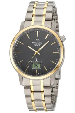 Master Time Funkuhr für Herren Titan Bicolor MTGT-10753-21M
