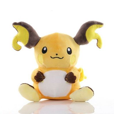 Pokemon Raichu Kuscheltier - 20 cm Plüschtier