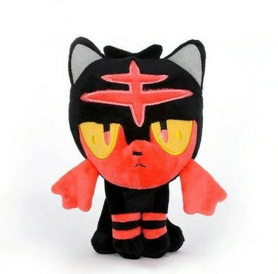 Pokemon Flamiau Kuscheltier - 22 cm Plüschtier