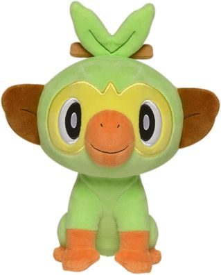 Chimpep Pokemon Kuscheltier - 20 cm Plüschtier Grookey Stofftier