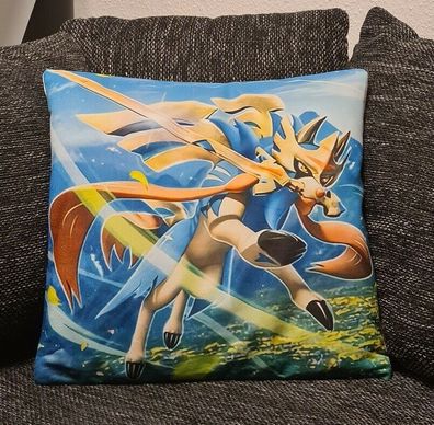 Pokemon Kissenbezug Zacian 45cm x 45cm