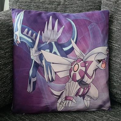 Pokemon Kissenbezug Dialga & Palkia 45cm x 45cm