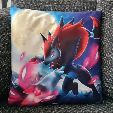 Pokemon Kissenbezug Zoroark 45cm x 45cm