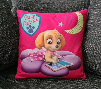 Paw Patrol Kissenbezug für Kinder - Sleep Patrol / 40cm x 40cm