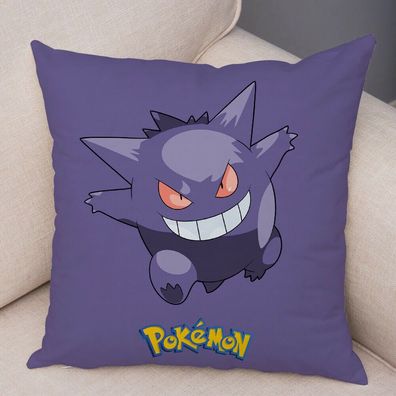 Pokemon Kissenbezug Gengar 45cm x 45cm