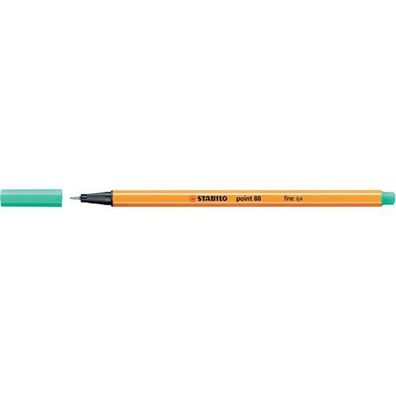 Stabilo Fineliner point 88® 0,4mm eisgrün 88/13 Faserschreiber Filzstift NEU