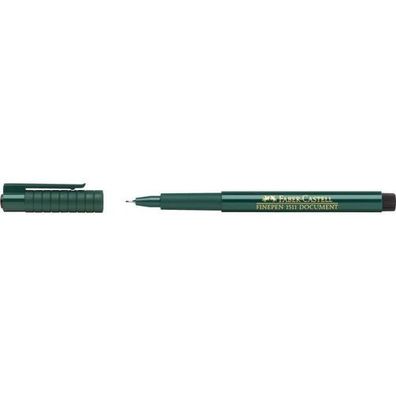 Faber-Castell 1511 Finepen schwarz 151199 dokumentenecht Fineliner Feinliner NEU