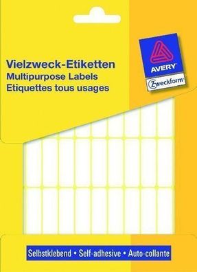 Avery Zweckform 3320 32 x 10 mm Vielzweck-Etiketten selbstklebend