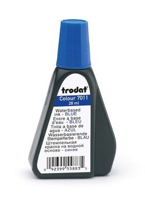 Trodat Stempelfarbe blau 28ml SB 7011 dokumentenecht