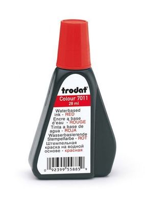 Trodat Stempelfarbe rot 28ml SB 7011 dokumentenecht