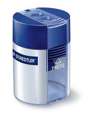 Staedtler®doppel-spitzdose rund 512 001 Dosenspitzer Spitzer Ø 8,2 mm Ø 10,2 mm