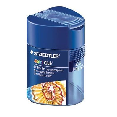 Staedtler Doppel-Spitzdose Noris® Club rund 512 128 Spitzer Dosenspitzer doppelt