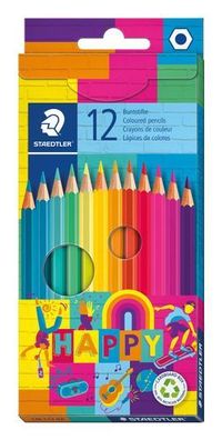 Staedtler® Farbstifte 12x Noris® colour 146 C12 HA Buntstifte Holzstifte