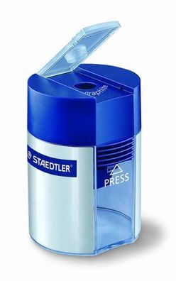 Staedtler Spitzdose rund 511 001 Spitzer Dosenspitzer einfach Metallspitzer