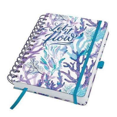 SIGEL Kalender Tagesplaner Jolie undatiert JP204 Spiralbuch