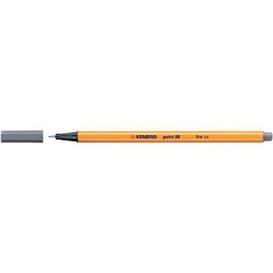 Stabilo Fineliner point 88® 0,4mm dunkelgrau 88/96 Faserschreiber