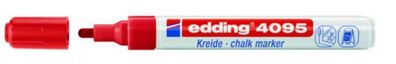 Edding 4095 window marker rot 2-3 mm Kreidemarker