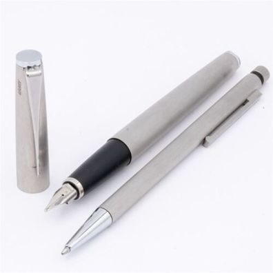 Lamy Scala set Füller B Kugelschreiber silber