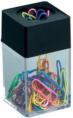 Alco 2217 Magnetdose Briefklammern 26mm Klammernspender