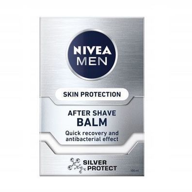 Nivea Men Hautschutz Rasierbalsam Silver Protect, 100ml