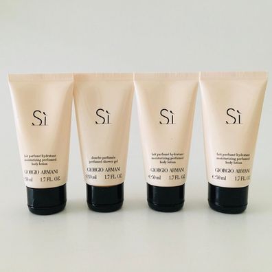 Giorgio Armani Si Body Lotion 200ml (4x 50ml)