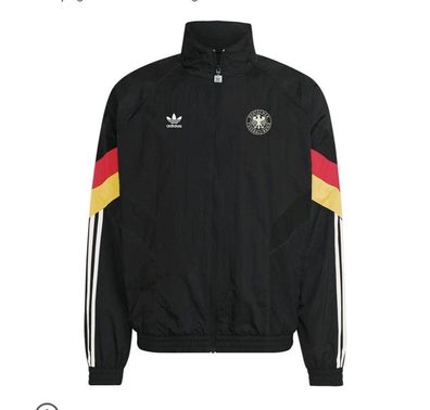 Adidas DFB 1996 Woven Trainingsjacke Deutschland Schwarz - NEU/ OVP