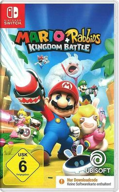 NEU für Nintendo Switch Spiel Mario & Rabbids Kingdom Battle Game Download Key