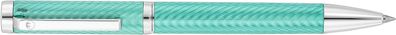 Rollerball Waldmann Liberty Capless mit Wellenmuster, Lack aquamarin