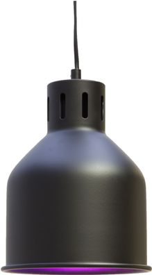 Venso E27 SAGA Lampenschirm Schwarz LED Pflanzenlampe