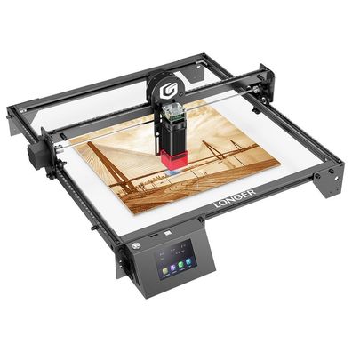 Offline-Carving-Touchscreen LONGER RAY5 10W Lasergravierer mit 0,06x0,06mm Laserspot