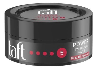 Schwarzkopf 3, Power Wachs, für starken Halt, 75ml