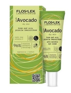 Flos-Lek Reichhaltige Avocado-Augencreme