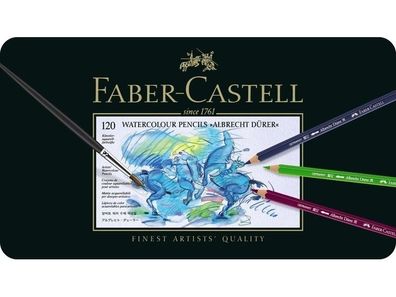 Faber-Castell Albrecht Dürer Aquarellfarbstifte - 120er Metalletui