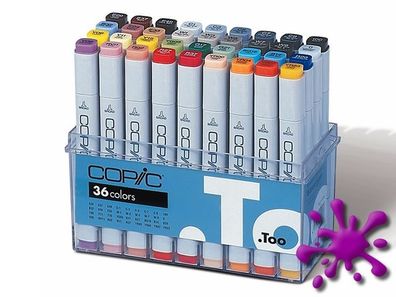 Copic Marker 36er Set - Basis