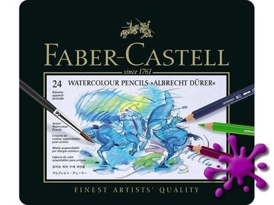 Faber-Castell Albrecht Dürer Aquarellstifte - 24er Metalletui