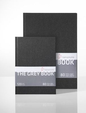 Hahnemühle Skizzenbuch "The Grey Book", 120g/m², verschiedene Größen