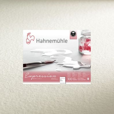 Hahnemühle Aquarellblock Expression matt 300g/m², 20 Blatt, verschiedene Größen