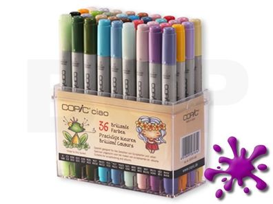 Copic Ciao 36er Set - Brilliante Farben