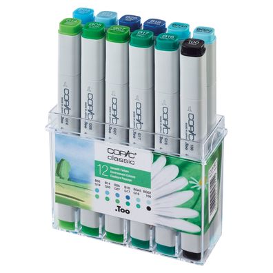 Copic Marker 12er Set - Umweltfarben