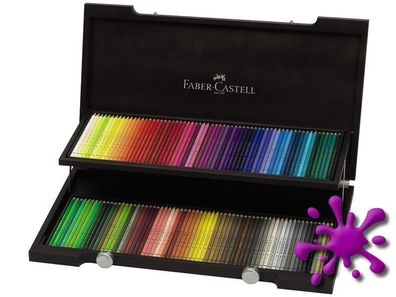 Faber-Castell Polychromos Farbstifte 120er Holzkoffer - 110013