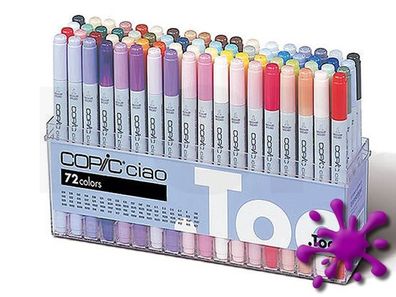 Copic Ciao 72er Set A, Layoutmarker