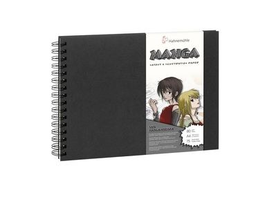 Hahnemühle Manga Layout & Illustration Buch, 80g/m², 75 Blatt, verschiedene Größen