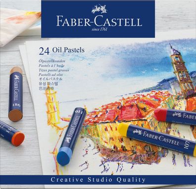 Faber Castell Creative Studio Ölpastellkreiden 24er