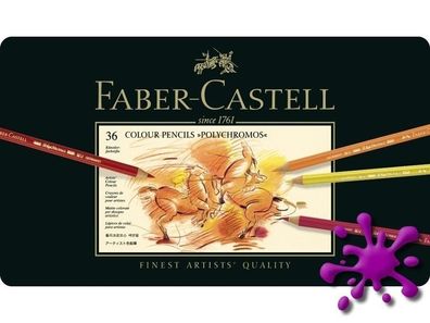 Faber-Castell Polychromos Farbstifte 36er Metalletui - 110036