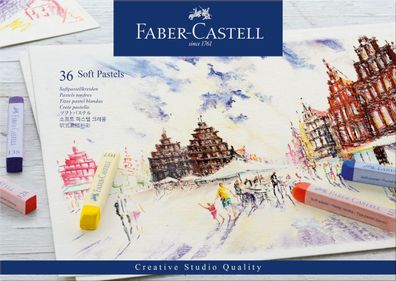 Faber Castell Creative Studio Softpastellkreiden 36er