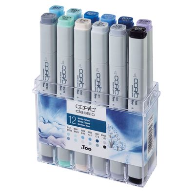 Copic Marker 12er Set - Winterfarben