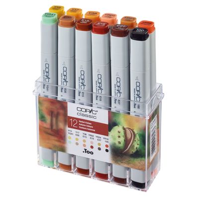 Copic Marker 12er Set - Herbstfarben